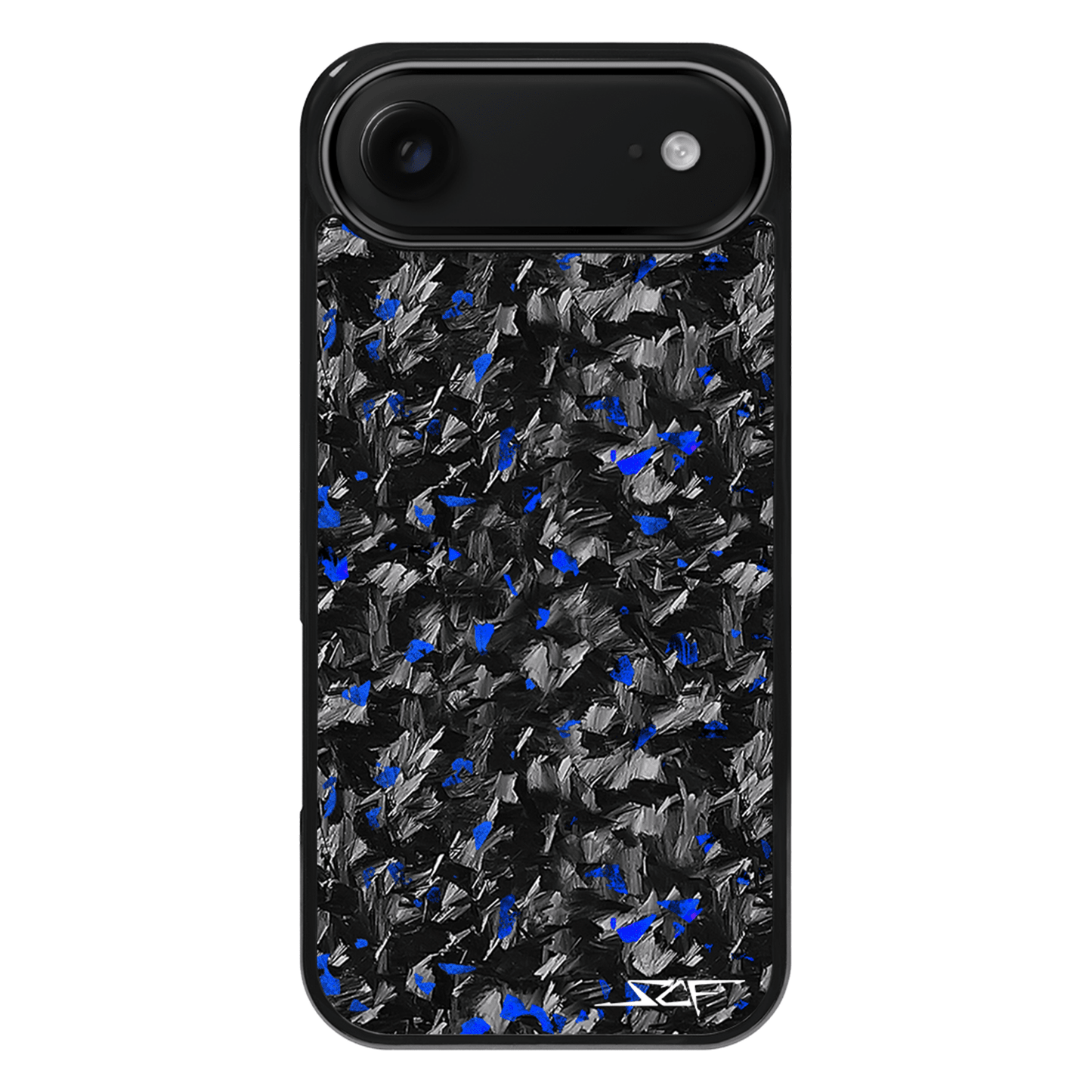 iPhone | Blue Flake Real Forged Carbon Fiber Phone Case | CLASSIC Series